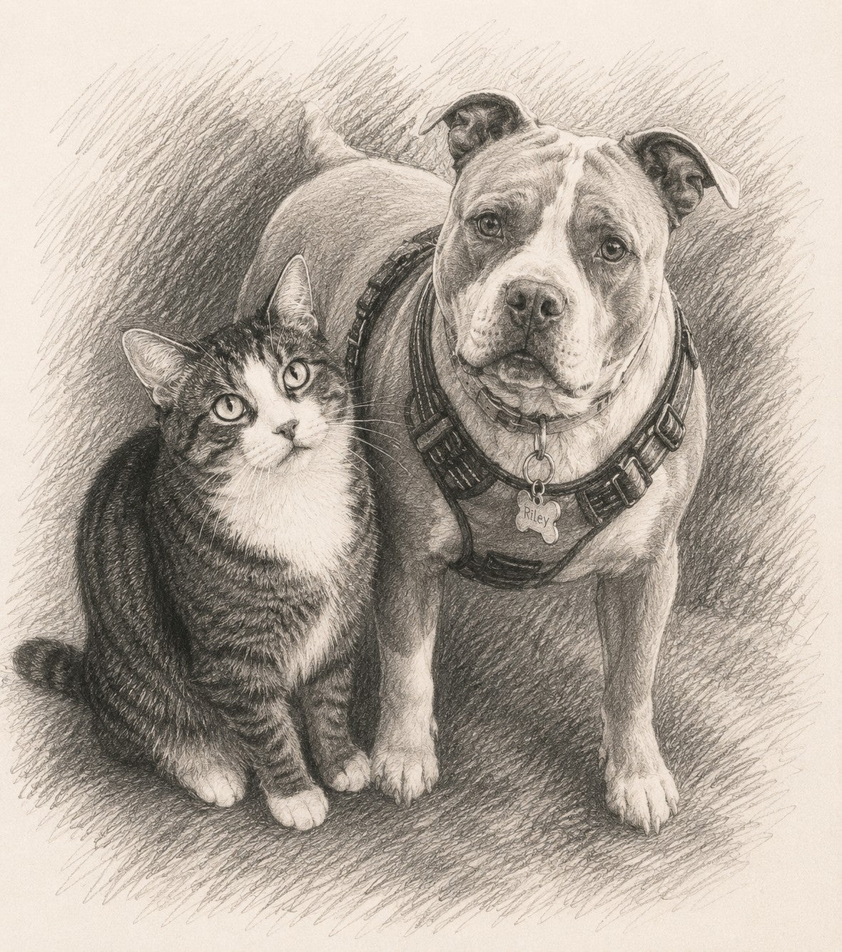Custom Pet Sketch Fundraiser